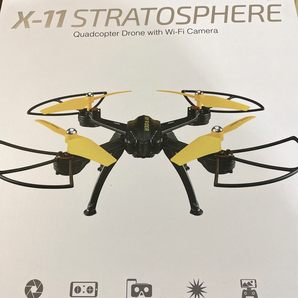 Quadcopter Drone withWi-Fi Camera
